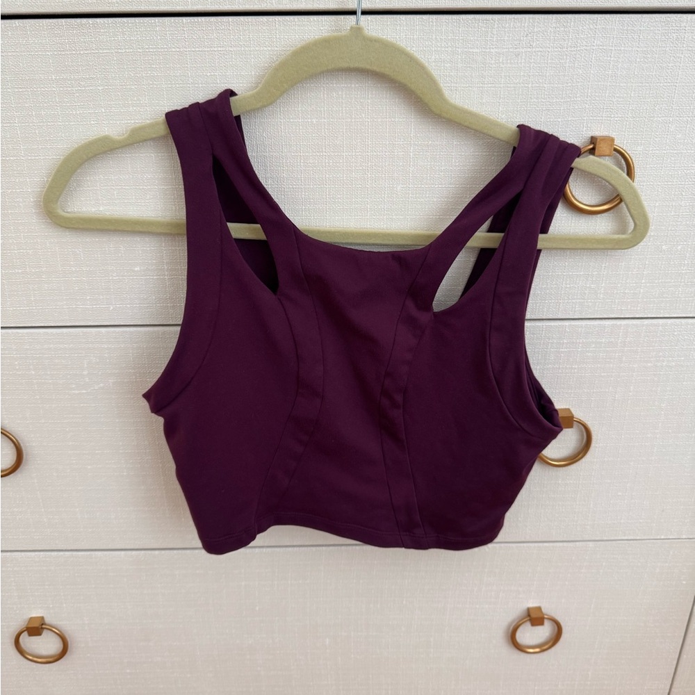 Alo Yoga Purple Sports Bra - Medium
